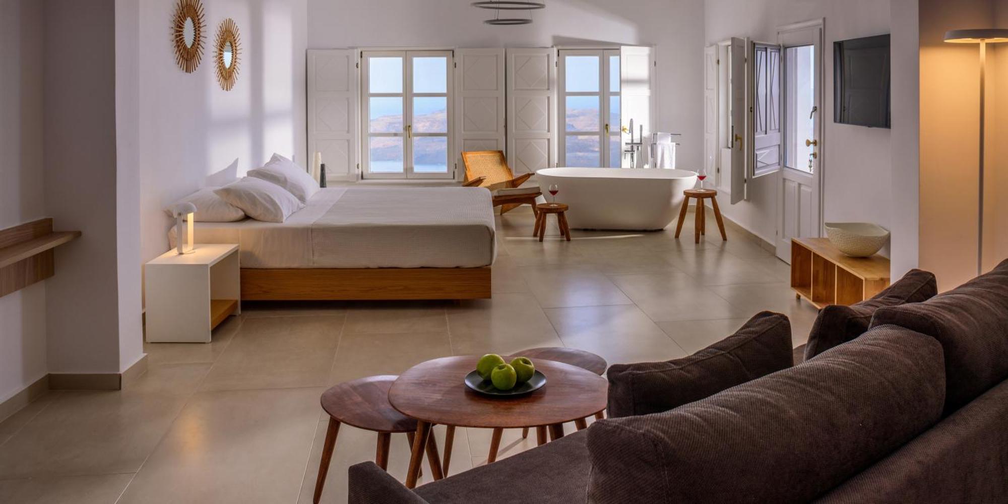 Anemos Family Suites Fira  Zewnętrze zdjęcie